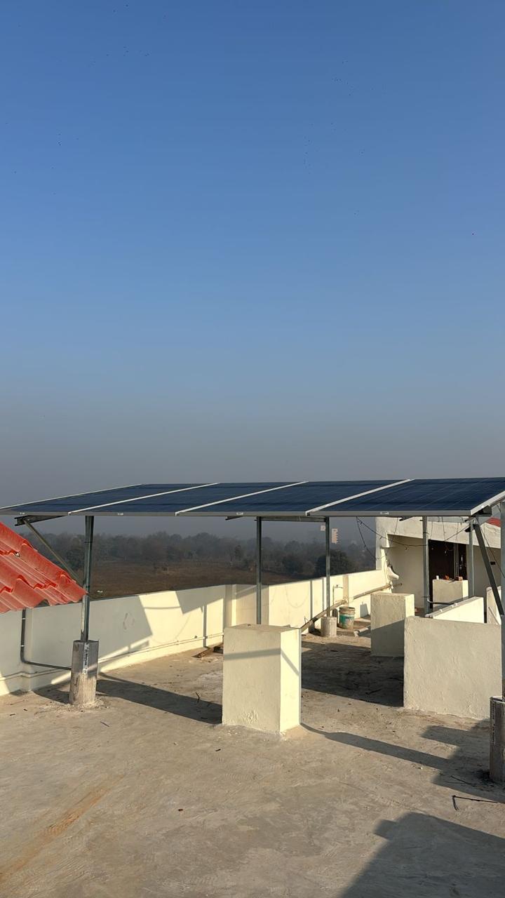 Residential solar installation